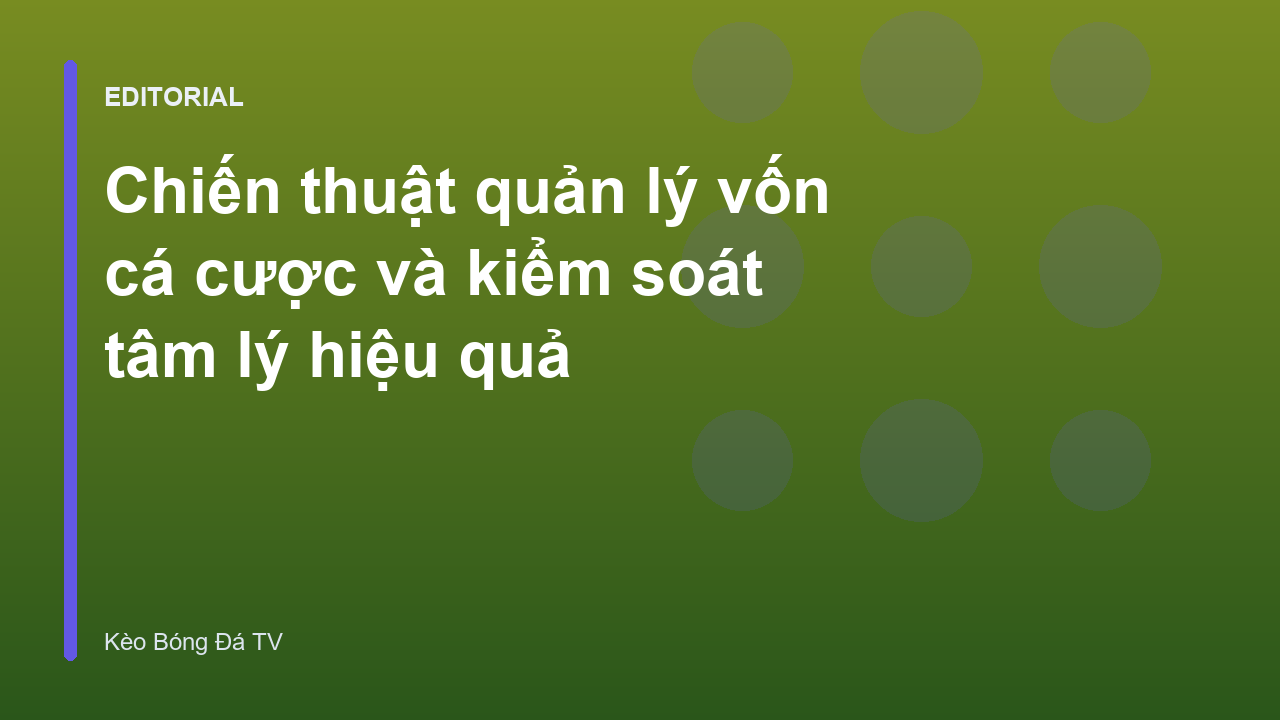Biểu đồ minh họa chiến thuật quản lý vốn cá cược